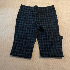 Plaid style pants